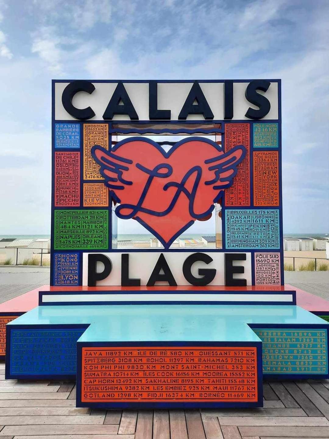 Calais Plage-Gare Appartement Elegant Tout Equipe Dış mekan fotoğraf